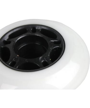 KSS Outdoor Asphalt Formula 89A Inline Skate Wheels White 80mm - Set of 8 - Buy Online on GoSupps.com