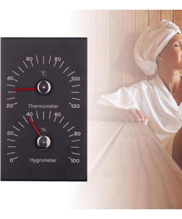 Colcolo 2-in-1 Sauna Thermometer & Hygrometer - Accurate Indoor Temperature Measuring Device for Family Sauna Rooms - Essential Sauna Accessories - Buy Online on GoSupps.com