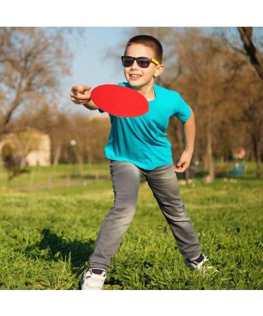 Flying Disc Non-Slip Soft Silicone Toy - 2 Pack (Red & Blue) | Perfect Outdoor Sport for Parent-Child Fun | International Shipping Available - Buy Online on GoSupps.com