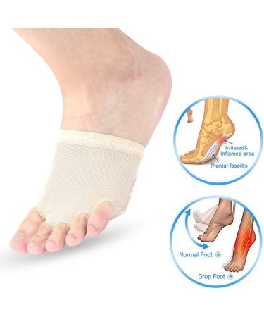 Keenso Foot Thong 5 Toes Paw Pad - Ballet Dance Forefoot Protective Shoes for Comfort & Flexibility (L) - International Shipping Available - Buy Online on GoSupps.com