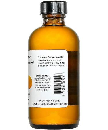 Mango Papaya Fragrance Oil - 4 oz Amber Glass Bottle | Exotic Scent for Aromatherapy & DIY Products - Buy Online on GoSupps.com