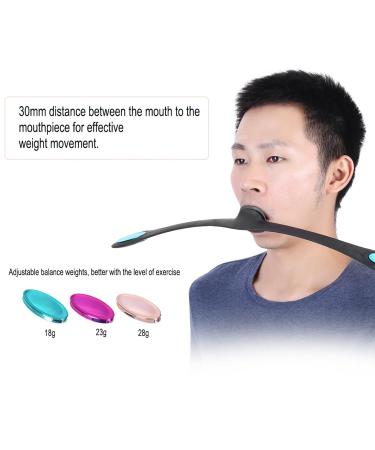 Facial Fitness Tool | Anti-Wrinkle Face Toning & Cheek Exerciser | Black Mouth Muscle Trainer - Buy Online on GoSupps.com