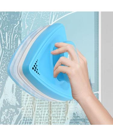 Outside Magnetic Window Cleaner Window Cleaner Magnetic Window Cleaner Dual-Side Home Window Glass Cleaning Tool Magnet Glass Surface Wiper Brush Fit Thickness 10-46Mm(Blue) - Buy Online on GoSupps.com