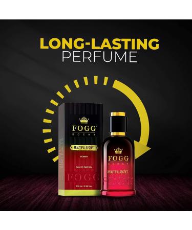 Fog'g Beautiful Secret Scent Eau De Parfum Womens Perfume Spray Long-lasting Fresh & Floral Fragrance 100ml - Buy Online on GoSupps.com