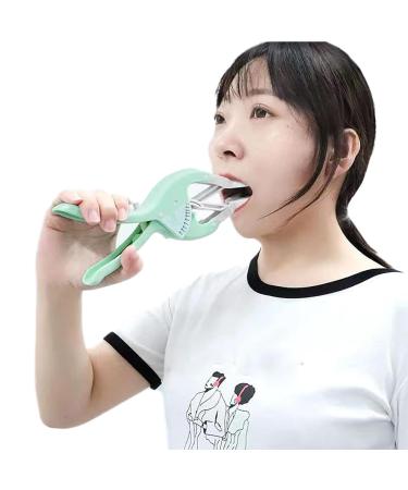 NGary Wangen-Lippe Retractor mouth opening expander mouth opener with 2 training modes and clear angle plate adjustable opening distance of 7 to 50 mm