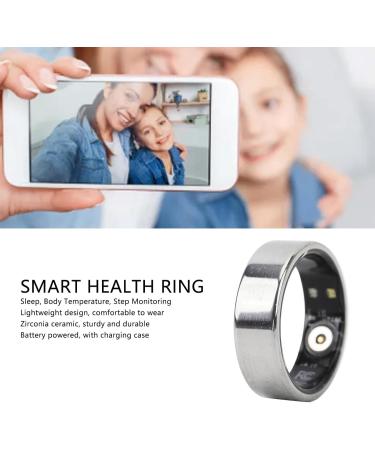Health Tracker Ring Lightweight Smart Sleep Quality Detection Health Ring for Daily Use (17)(20 20) Size 19 Applicable Finger Circumference: Approx. Size 19 Applicable Finger Circumference: Approx. - Buy Online on GoSupps.com