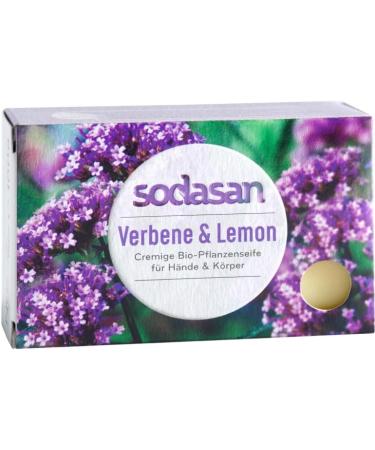  SODASAN Sodasan Solid soap with verbena and lemon (2 x 100 g) - Buy Online on GoSupps.com