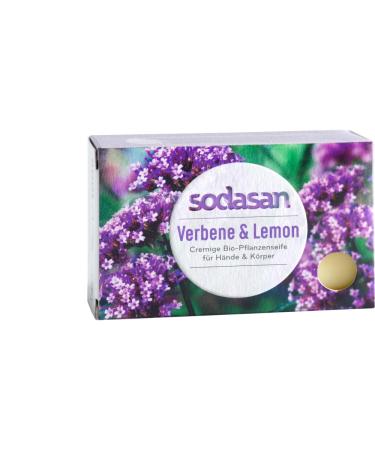 SODASAN Sodasan Solid soap with verbena and lemon (2 x 100 g)