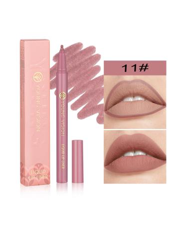 Young Vision Gourd-Shaped Liquid Lipstick & Lipliner - Nude Matte Perfection for International Shipping - Buy Online on GoSupps.com