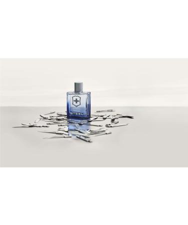 Victorinox Swiss Army Steel Men 3.4 oz EDT Spray 3.4 Ounce - Buy Online on GoSupps.com