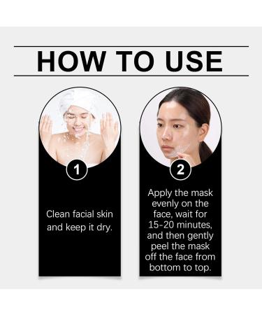 Collagen Face Mask 60g Peel Off Mask Reverse Hydrolyzed Collagen Mask Wrinkle Restoring Peel Off Mask Firming & Gloss Korean Skin Care for face - Buy Online on GoSupps.com
