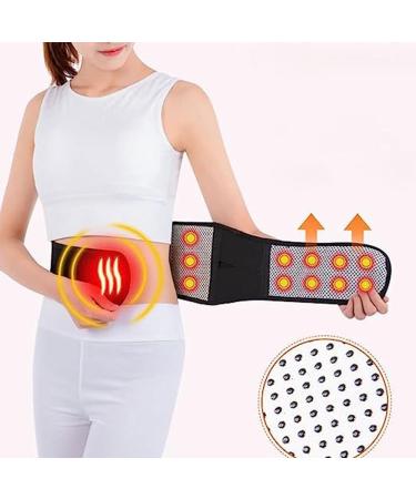 Self-Heating Adjustable Back Support | Pain Relief for Sciatica Herniated Disc & Lower Lumbar Size M - Buy Online on GoSupps.com