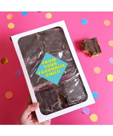 Personalised Father's Day Gooey Brownies Gift Box - Buy Online on GoSupps.com