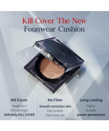 CLIO Kill Cover New Founwear Cushion in 4 Ginger - 1.04 oz (Pack of 1) - Buy Online on GoSupps.com