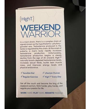 High T - Original Natural Testosterone Booster 60ct | Boost Energy & Performance | Fast International Shipping - Buy Online on GoSupps.com