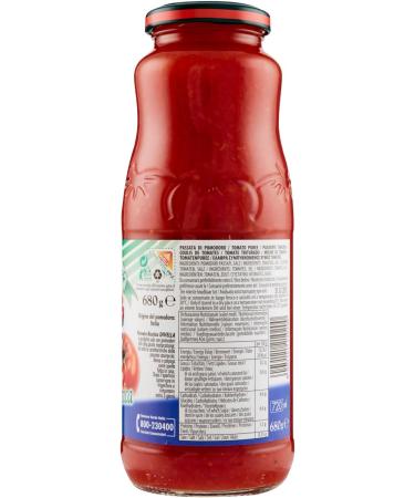  Italian Gourmet E.R. Divella Delizie Campagnole Passata Rustica Lot de 6 p tes de tomates sauce tomate 100 % italienne 680 g + Italian Gourmet Polpa 400 g - Buy Online on GoSupps.com