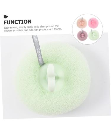 FOMIYES 4 Pcs Bath Balls - Frosted Pastel Flower Cow Design - 12x12cm - Buy Online on GoSupps.com