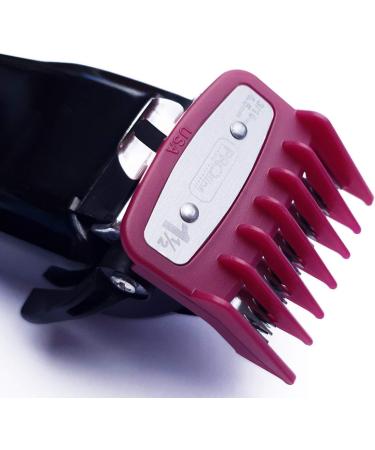 Professional Line Attachment Combs All Sizes with Strong Metal Fitting Cutting Guide Fit - Super Taper Chromepro Balding Magic 5 Star and Other Standard Full Sized Clippers - Buy Online on GoSupps.com