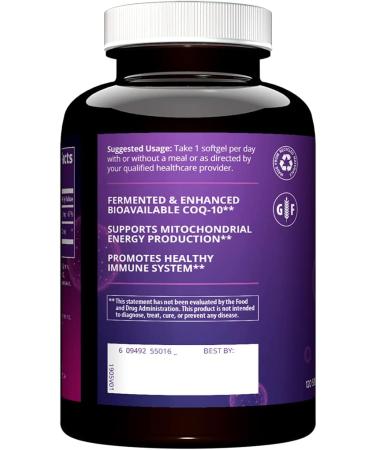 MRM CoQ-10 100 mg - 60 Softgels | Heart Health & Energy Support - Buy Online on GoSupps.com