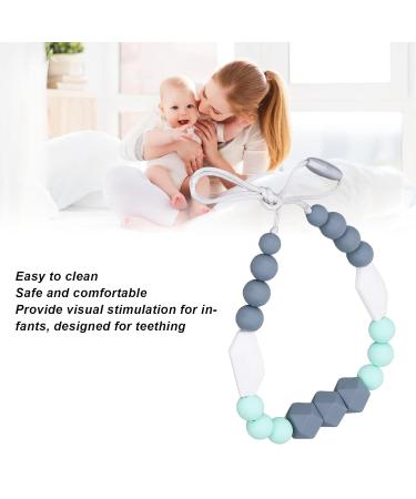 Colorful Silicone Teething Necklace: Safe and Comfortable Infant Teething Toy - Buy Online on GoSupps.com