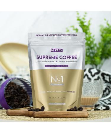BE KETO BeKeto Keto Supreme Coffee with MCT oil and organic ashwagandha 250g Keto and Low Carb Diet friendly - Buy Online on GoSupps.com