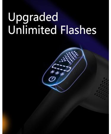 IPL Hair Removal Device - Permanent Laser Hair Remover for Face Body and Bikini Zone - Infinite Light Impulses at Home - Buy Online on GoSupps.com