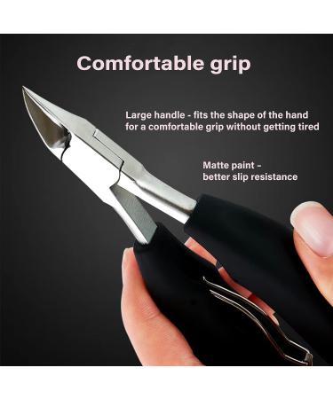 Senior Toenail Clippers for Thick Nails - Acrylic Nails, Ingrown Nail Corrector & Trimmer Set - Buy Online on GoSupps.com