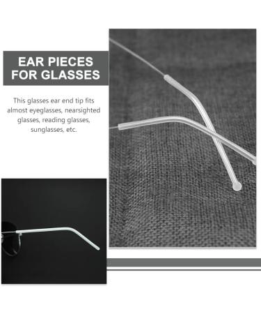 Tehaux Glasses Leg Covers - 12 Pairs of Durable Glasses Ear Pads for Comfort & Style - Buy Online on GoSupps.com