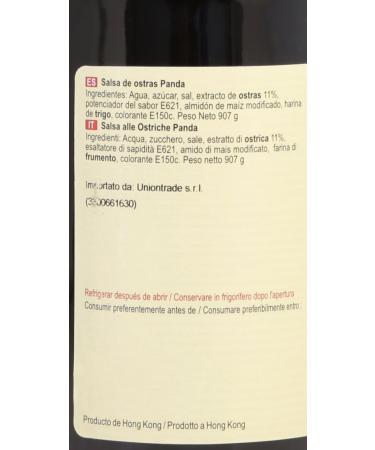 Lee Kum Kee Panda Brand Oyster Sauce 32oz - Authentic Chinese Oyster Sauce - Buy Online on GoSupps.com