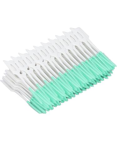 Floss Interdental Brush - 160 Disposable Soft Tooth Cleaning Tools for Adults & Children | Green Oral Care - Buy Online on GoSupps.com