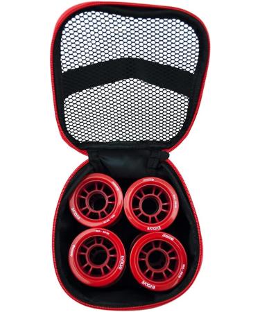 Bont Skates Quad Roller Skate Wheel Bag Holder - Black/Pink - Fits 8 Wheels - Buy Online on GoSupps.com