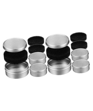 FRCOLOR 6 Sets Makeup Brush Cleaning Box Blush Makeup Brush Sponges for Cleaning Makeup Sponge Cleaner Color Foundation Make-up Removals Make-up Brush Tinplate Sponge Brush Makeup Remover