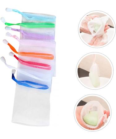 Baluue 30 Pcs Soap Foaming Net Shower Foaming Nets Mesh Bags Drawstring Soap Net Bag Bar Soap Mesh Bag - Buy Online on GoSupps.com