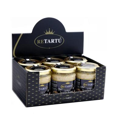 Giuliano Tartufi White Sauce with Parmesan Reggiano PDO and Bianchetto Truffle 170g x 6