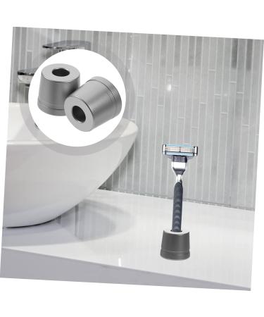 Vintorky 2-in-1 Razor Base & Holder | Stylish Bathroom Stand for Safety Razor & Facial Shaver | Durable Razor Plane Stand - Buy Online on GoSupps.com