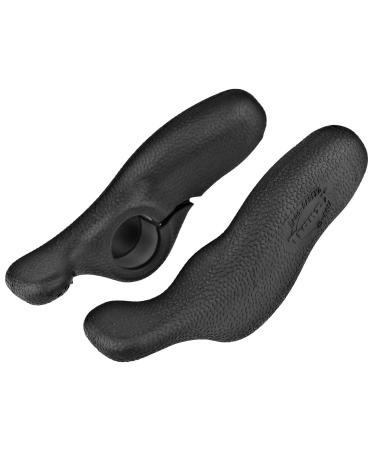 CyclingDeal Bike Bicycle Ergonomic Antislip Handlebar Ends for MTB Mountain City Suitable for 22.2mm Handlebar One Pair Original