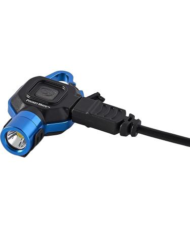 Streamlight 73302 Pocket Mate 325-Lumen Blue Pocket Keychain Flashlight | USB Rechargeable - Buy Online on GoSupps.com