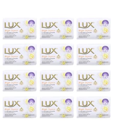 Lux Lux Set of 12 glossy printed soaps with a delicate fragrance of Japanese camellia and citrus oil 80g each