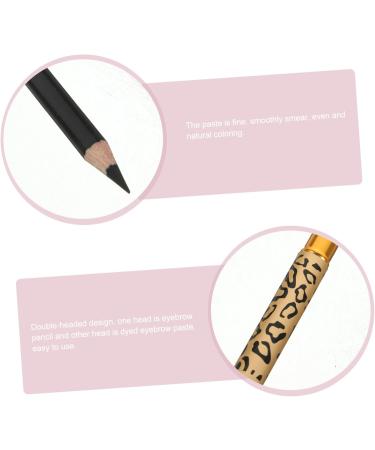 Mipcase 6 Pcs Black Eyeliner Dark Brown Eyebrow Pencil Makeup Eyebrow Pencils Palette Miss Leopard Print 1 count (Pack of 1) Blackx3pcs - Buy Online on GoSupps.com