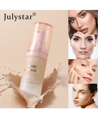 INTEROOKIE Liquid foundation concealer long-lasting non-makeup moisturizing and moisturizing vacuum foundation 2 - Buy Online on GoSupps.com