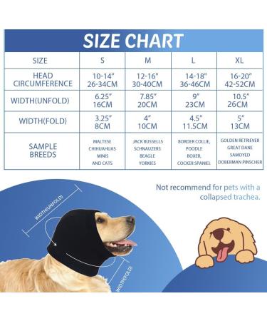 Comfort Soothing Ear Protection for Dogs & Cats | Noise Protection Earmematoma Relief Winter Hat | Black Iron | Shop Internationally - Buy Online on GoSupps.com