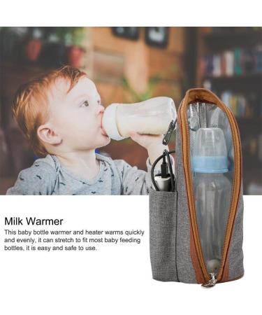 USB Heating Portable Baby Bottle Warmer - Travel Milk Warmer & Storage Bag - Buy Online on GoSupps.com