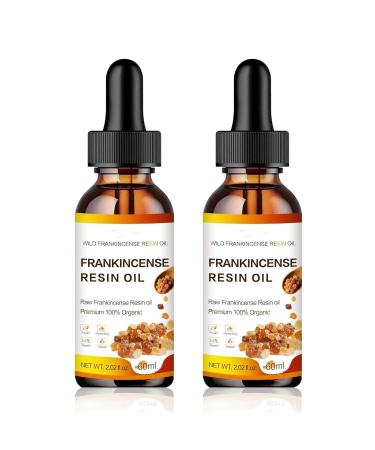 Generisch 2 Pack Organic Resin Frankincense Face Oils Reduce Fine Lines and Wrinkles Softens and Repairs Skin Deep Hydration