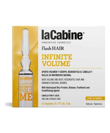 La Cabine Flash Hair Infinite Volume 7 Ampoules of 5 ml