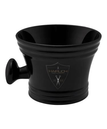 Hairlich shaving soap peel barber razor bowl shave cup made of plastic classic shaving soap credits made of plastic shave cups black shaving cup