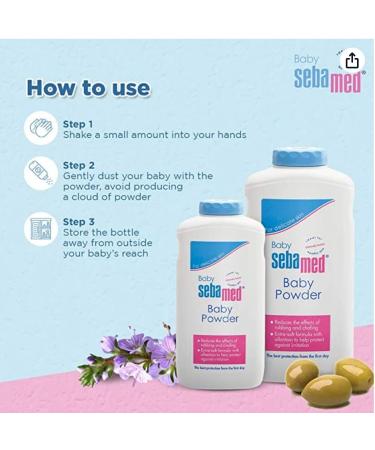 Buy Sebamed Baby Powder 200g - Gentle Care for Your Baby's Skin | International Shipping Available - Buy Online on GoSupps.com