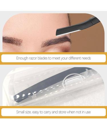 PopetPop 4 Sets Precision Face Razors - Stainless Steel Peach Fuzz & Eyebrow Hair Removal Trimmers - Buy Online on GoSupps.com