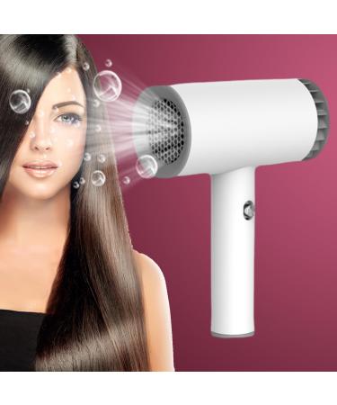 Cordless Hair Dryer Low Noise Family Travel Hair Dryer High Speed Blow Dryer 2000mAh Battery Design Portable Hair Care Blow Dryer for Home Travel Hotel