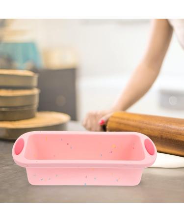 Alipis Silicone Toast Mold Silicone Molds Silicone Tray Mold Bread Toast Mold Cooking Supplies Rectangle 27X12X6.5CM Pink - Buy Online on GoSupps.com