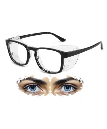 Hydrating Dry Eyes Glasses with Soft Silicone Moisture Chambers and Moisture Circulation Pad for Dry Eyes Symptoms Transparent
